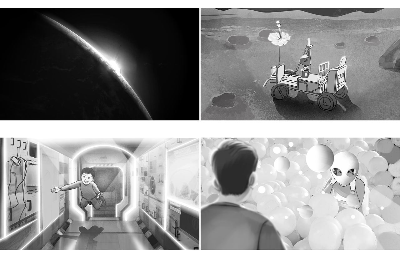 上海天文馆宣传片｜分镜脚本（图ZMjUyMzQxMTg4） - 设定/分镜 - 站酷设计师llJerry原创素材 - 站酷ZCOOL