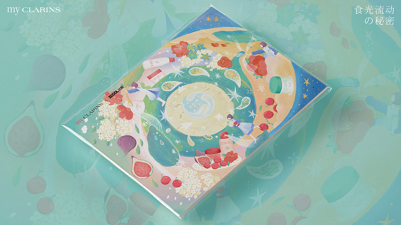 #my CLARINS寻找天然好食肌#|食光流动的秘密