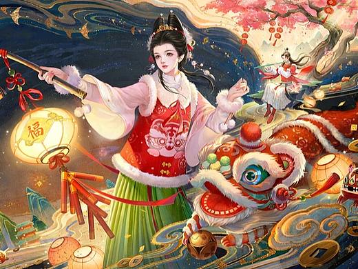 逆水寒新年时装kv