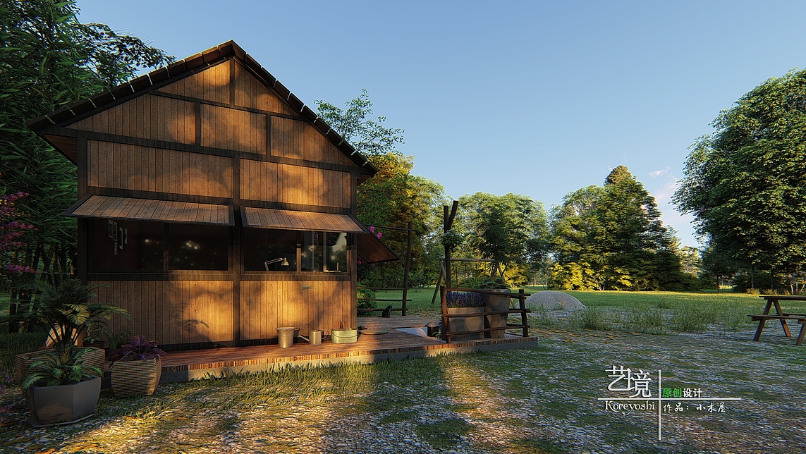 小木屋设计（图ZMTk3OTA2MjIw） - 建筑/空间 - 站酷设计师艺境设计原创素材 - 站酷ZCOOL