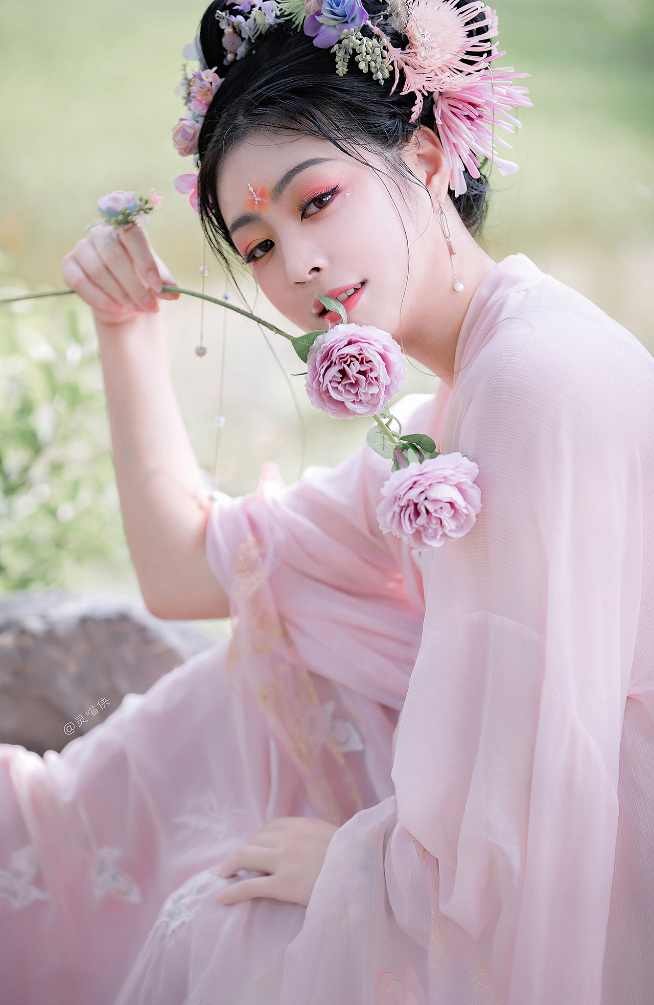 《花神·初醒》（图ZMjUwMzcwMzky） - 人像摄影 - 站酷设计师灵喵侠原创素材 - 站酷ZCOOL