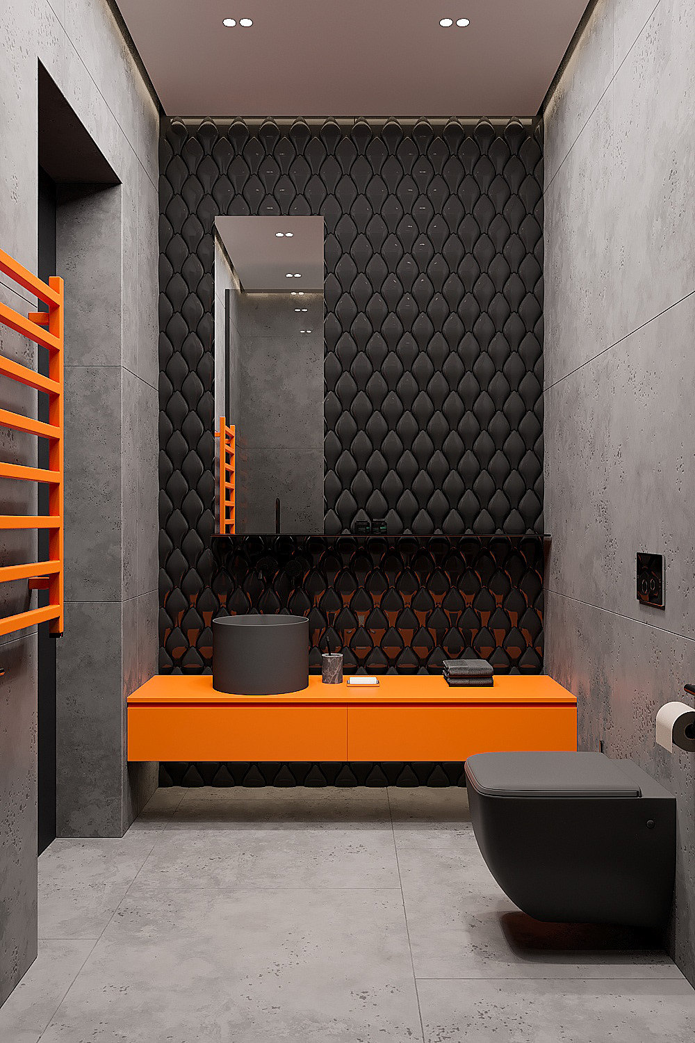 450㎡高级黑色系公寓 太高级了吧！