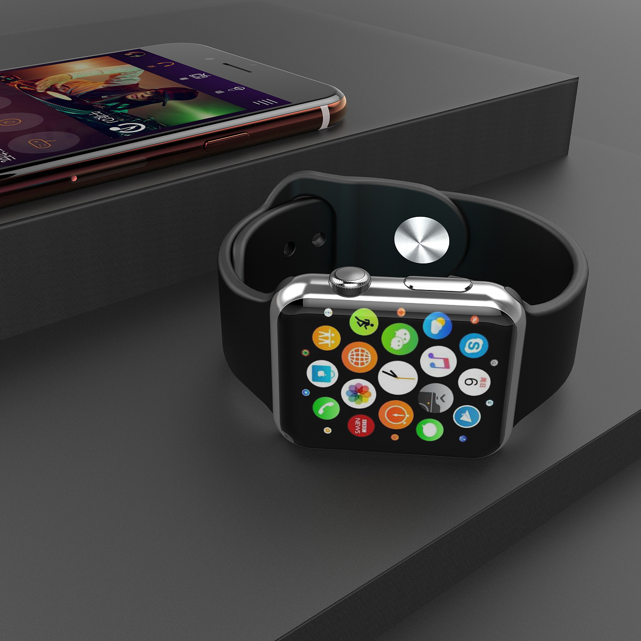 apple watch|工业/产品|电子产品|非鱼非非鱼 - 原创作品 - 站酷 (zco