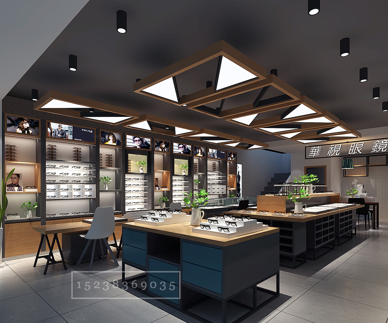 眼镜店方案展示（图ZMjAzNjQxNDQ4） - 展陈设计 - 站酷设计师jdfei原创素材 - 站酷ZCOOL