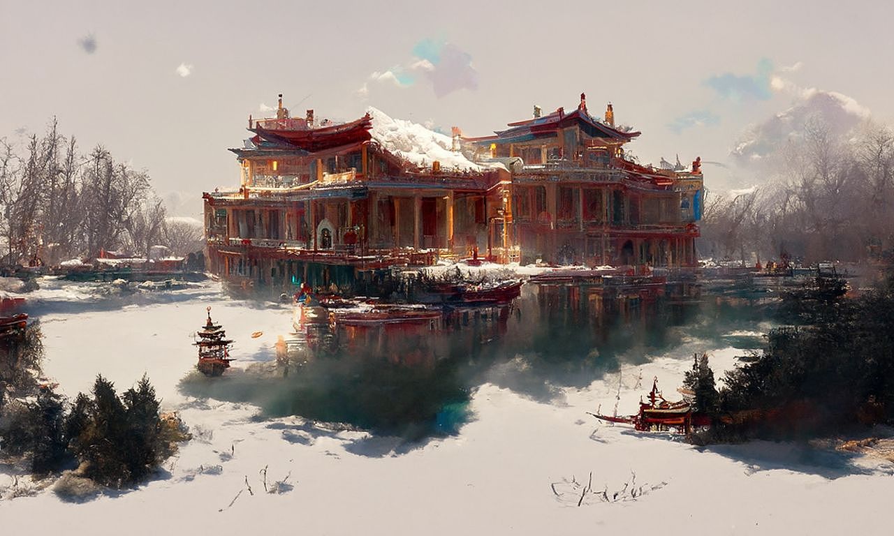 AI眼中的中国城