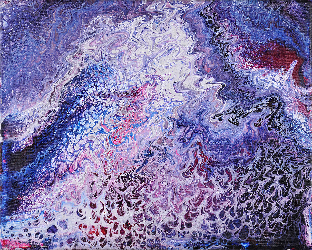 木加木艺术 丙烯画