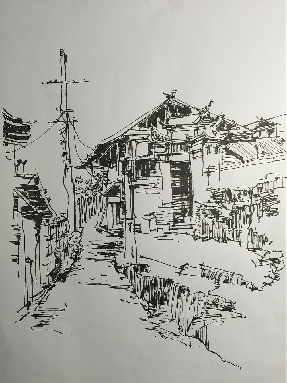 杭州写生手绘（图ZOTU5NjY4OTI=） - 景观设计 - 站酷设计师讹兽原创素材 - 站酷ZCOOL