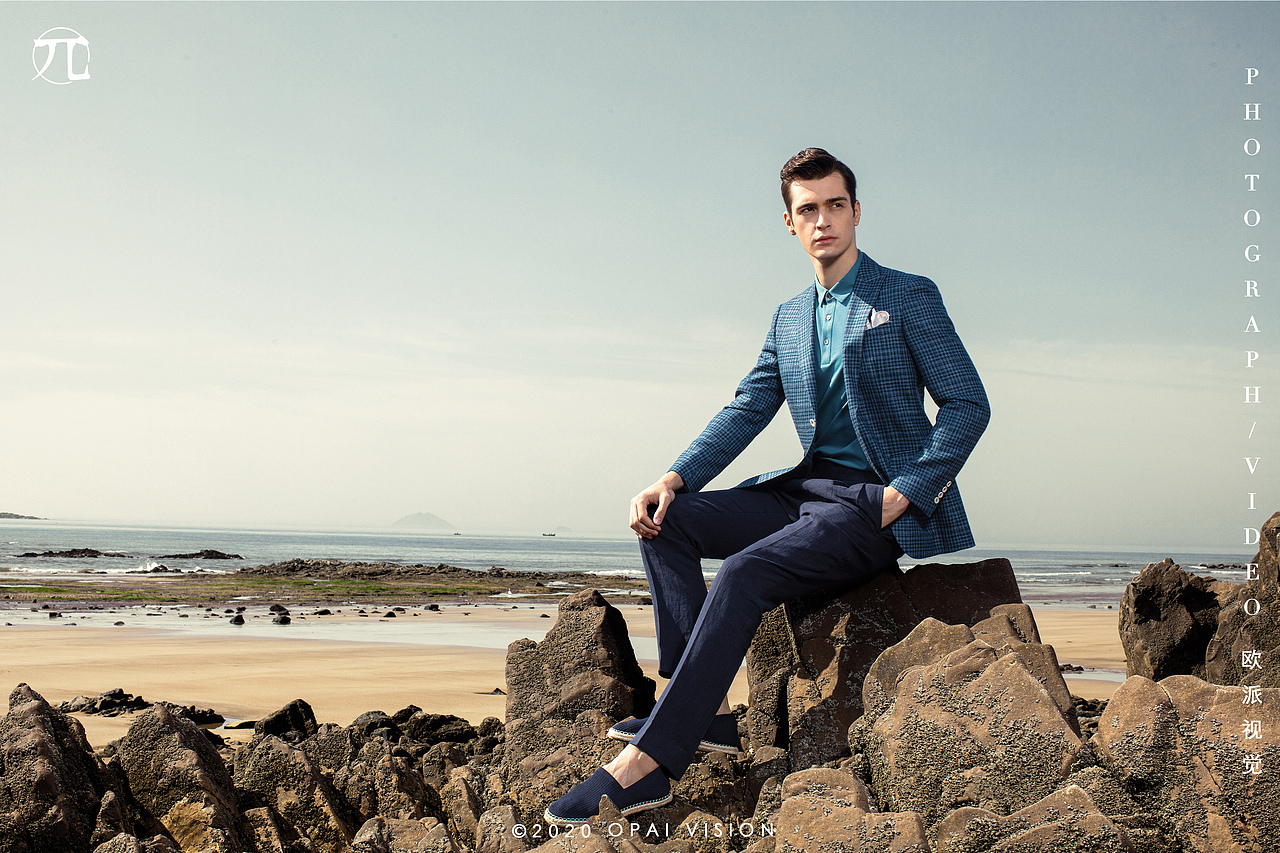 时装摄影 | 『酷特云蓝』商务男装外景大片