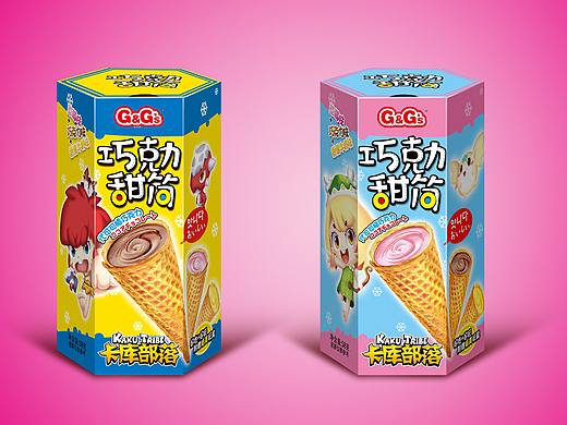 卡库部落-卡通形象与食品包装的融合