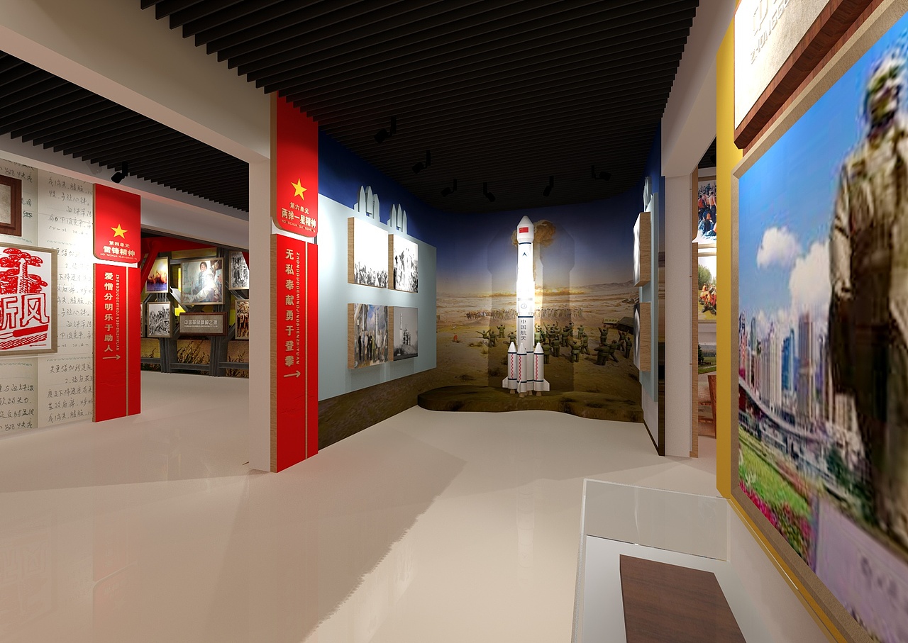 “不忘初心 牢记使命”主题教育展馆（图ZMTIxOTg5NDY4） - 展陈设计 - 站酷设计师王东WANGDONG设计原创素材 - 站酷ZCOOL