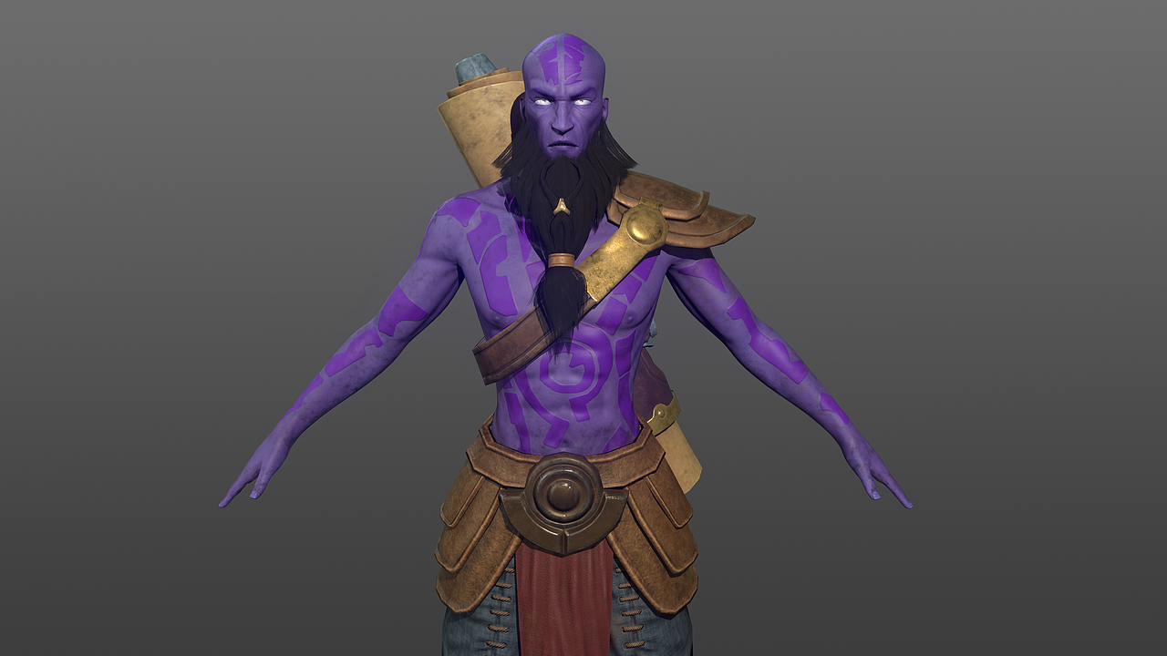 英雄联盟系列模型 流浪法师——瑞兹