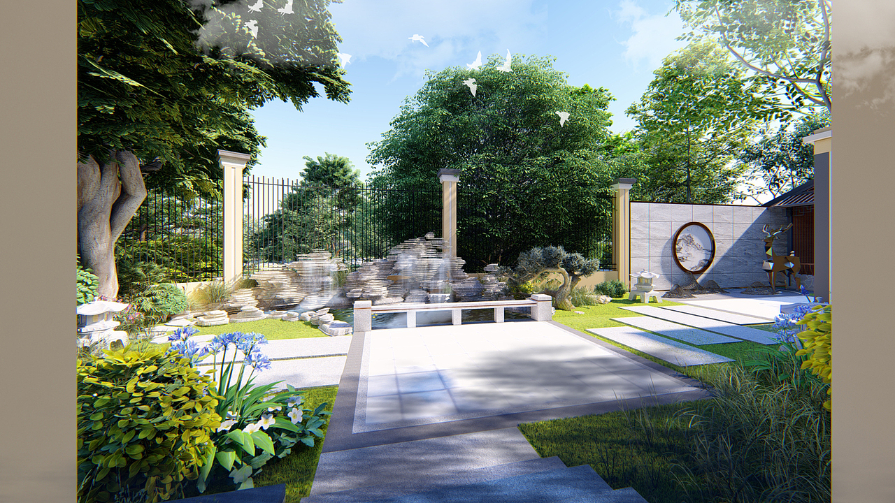 别墅庭院景观设计