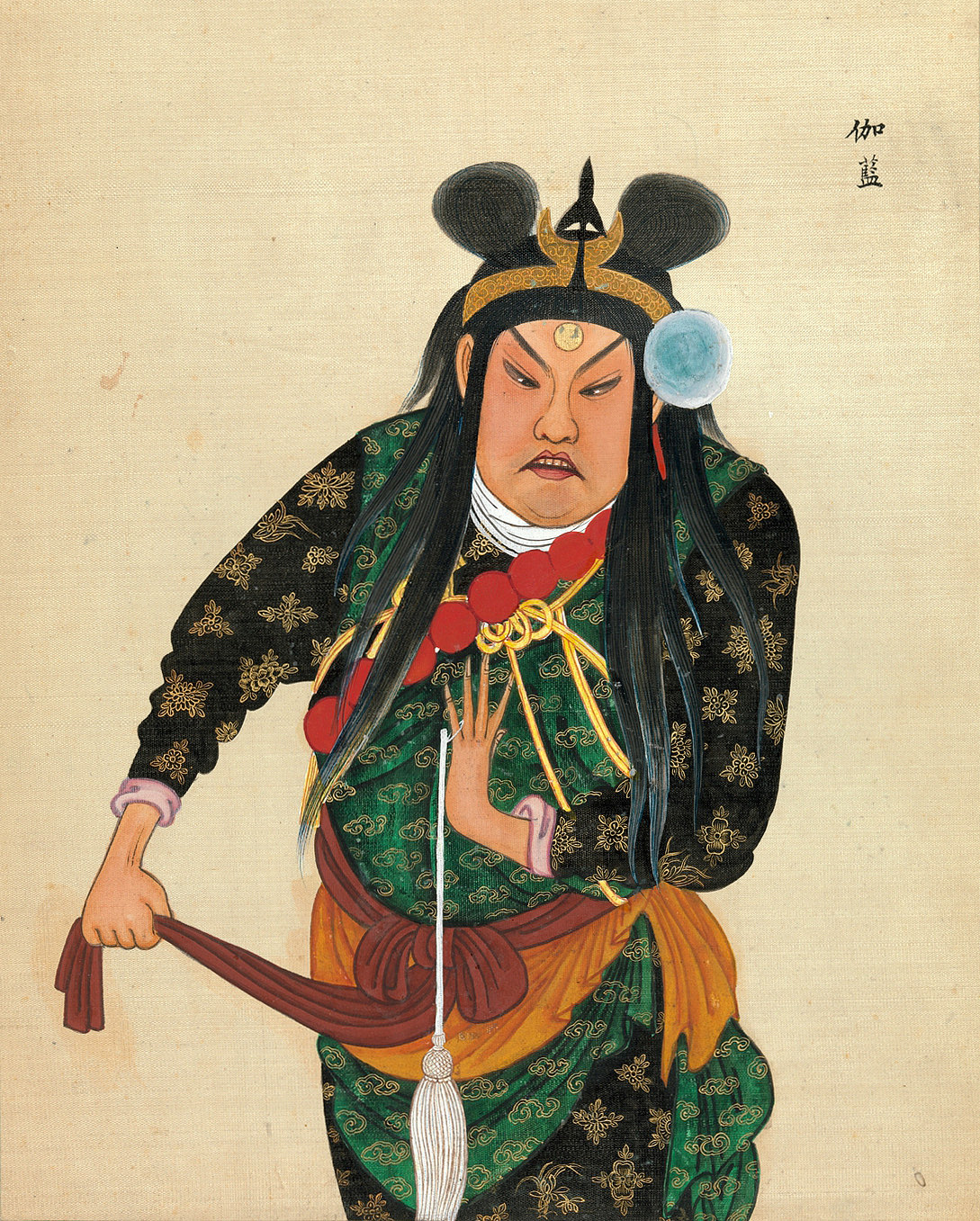 泗州城 伽蓝
升平署脸谱<br>2011年版 李德生、王琪 编著<br>天津百花文艺出版社