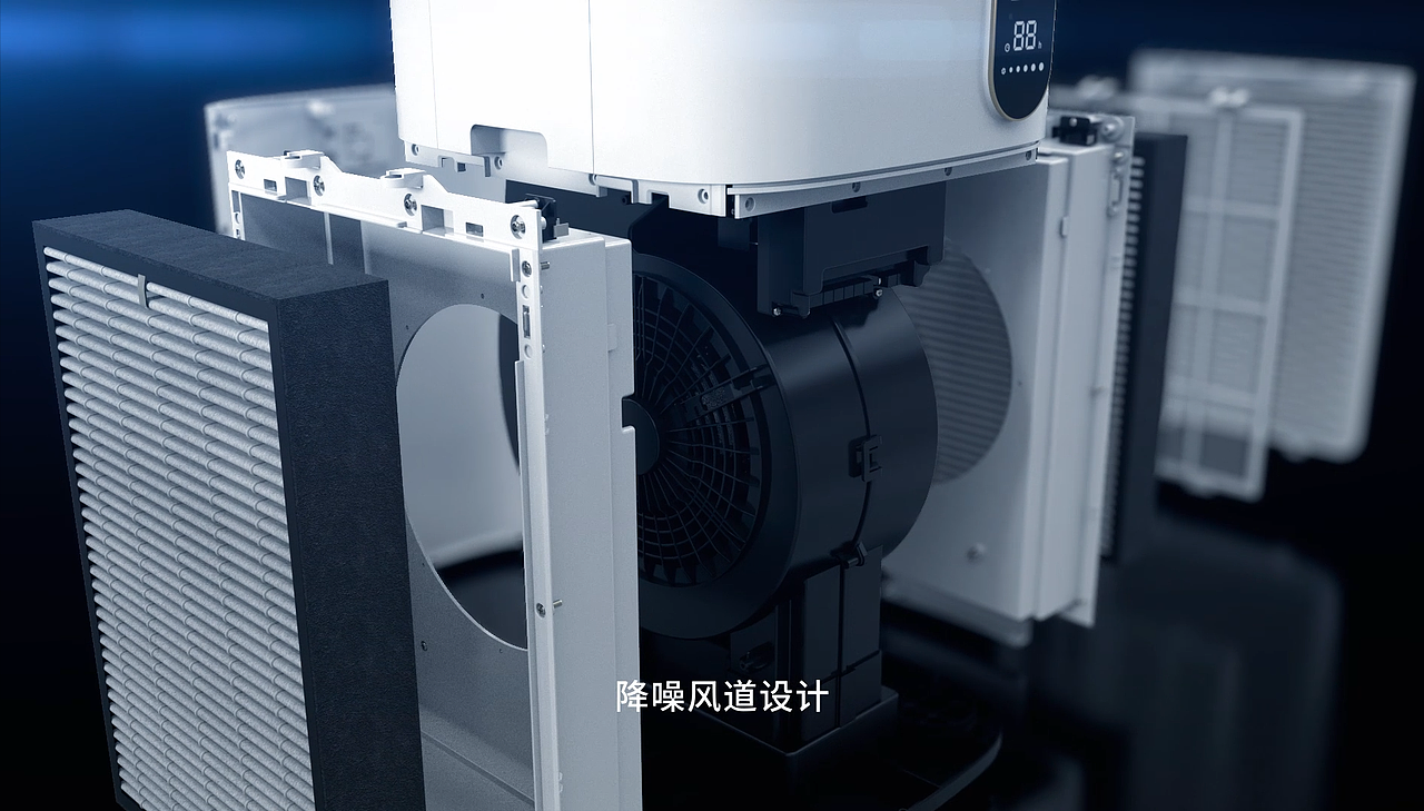 【空气净化器】壹-产品视频（图ZMTg0OTg3OTA0） - 动画/影视 - 站酷设计师捷影原创素材 - 站酷ZCOOL