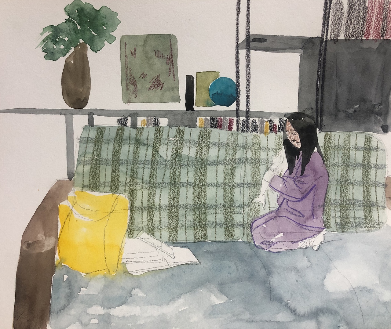 封控第二十三天（图ZMjg1MTk5NzM2） - 艺术插画 - 站酷设计师Z788155233原创素材 - 站酷ZCOOL