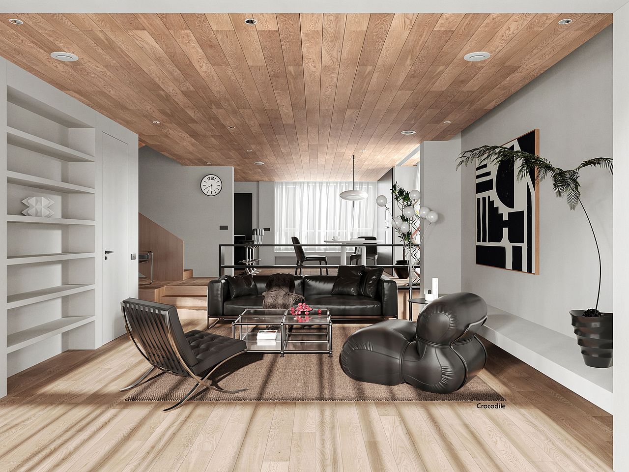 现代家装客餐厅（图ZMzExNDIzNzU2） - 家装设计 - 站酷设计师赵小鱼爱睡觉原创素材 - 站酷ZCOOL