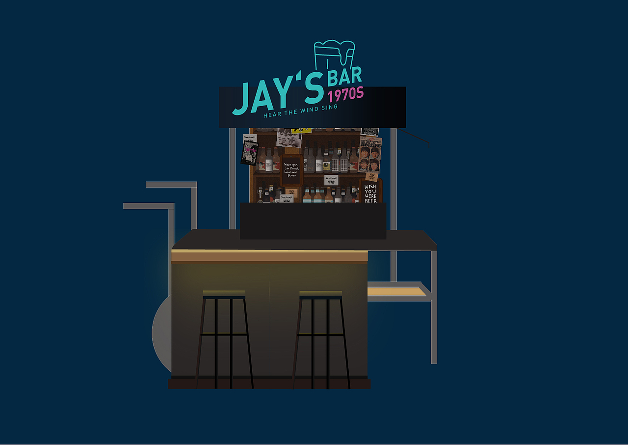 JAY'S BAR 自策展（图ZMTg3NDAzMTc2） - 展陈设计 - 站酷设计师方影哲原创素材 - 站酷ZCOOL