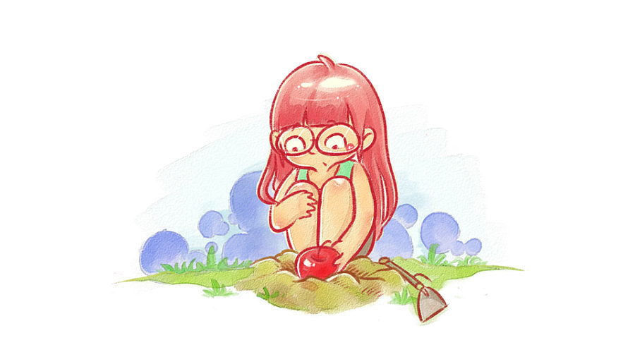 *我的小苹果*~（图ZMTkxMzM4MTI=） - 中/长篇漫画 - 站酷设计师saillbaby原创素材 - 站酷ZCOOL