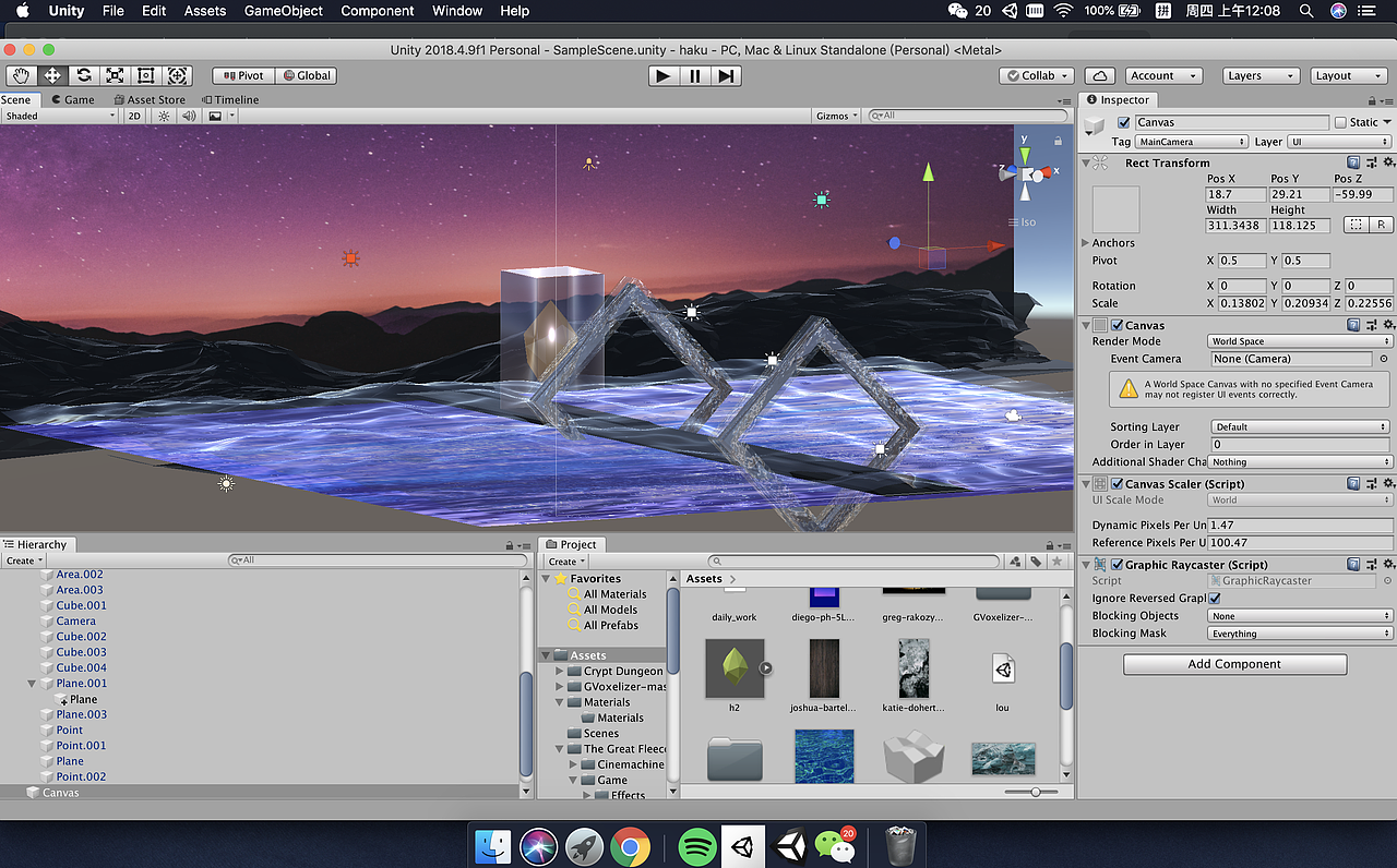 Unity中制作界面