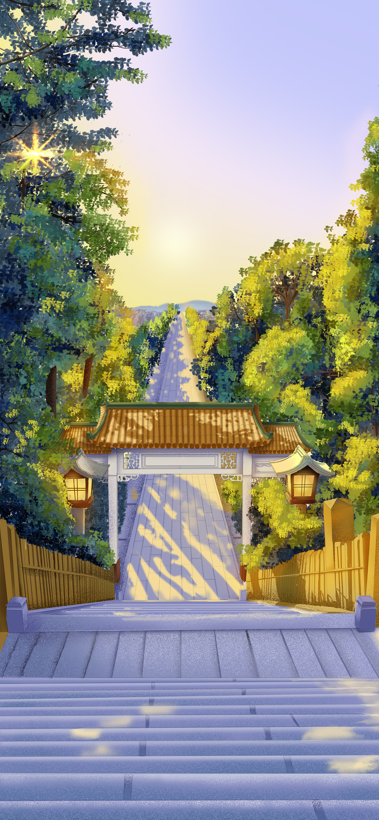 场景风景插画（图ZMjUzMzExOTA4） - 艺术插画 - 站酷设计师南峰_Feng原创素材 - 站酷ZCOOL