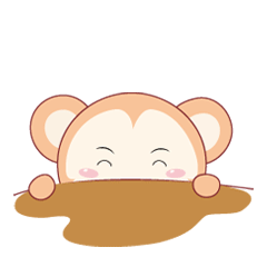 微信表情包小石猴表情设计