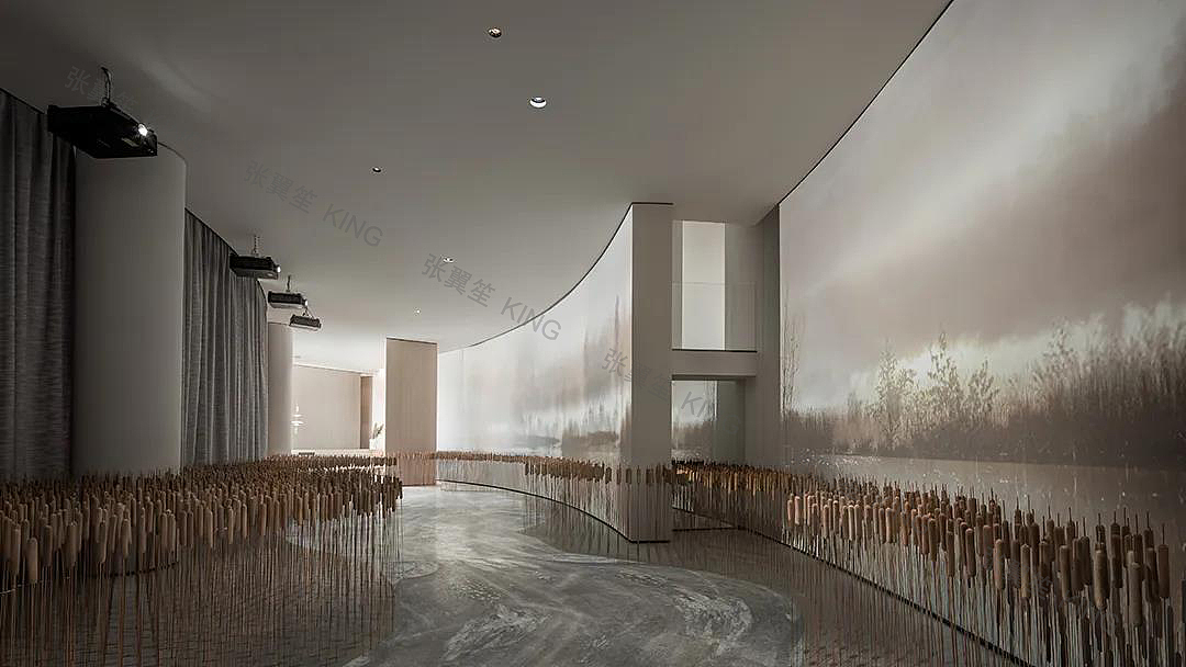 万科雁鸣湖营销中心（图ZMjExMDA3MDY4） - 家装设计 - 站酷设计师张翼笙原创素材 - 站酷ZCOOL