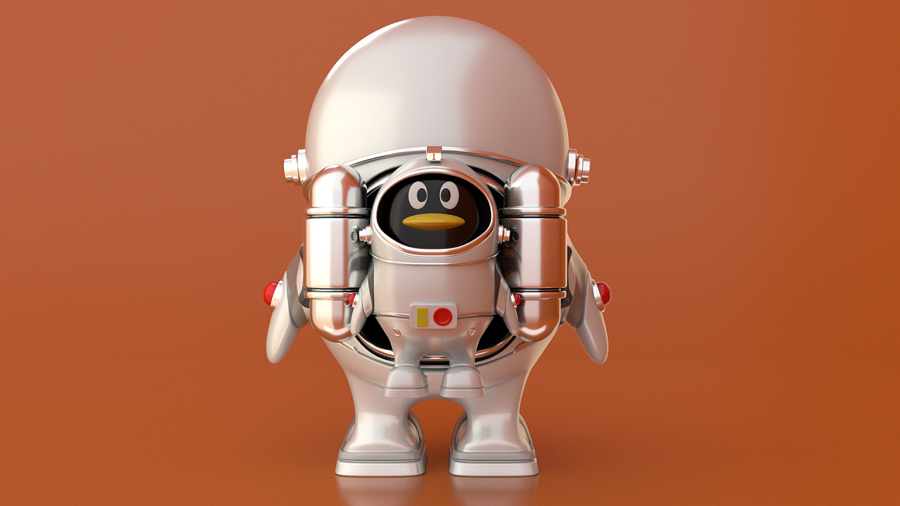 腾讯企鹅形象ip设计