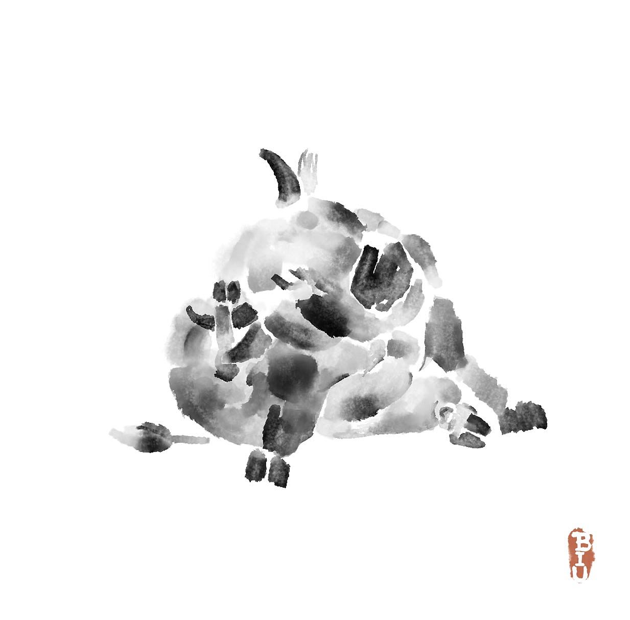百痒圖（图ZMjkzMDkxMDE2） - 艺术插画 - 站酷设计师BIUBIU已经被注册原创素材 - 站酷ZCOOL