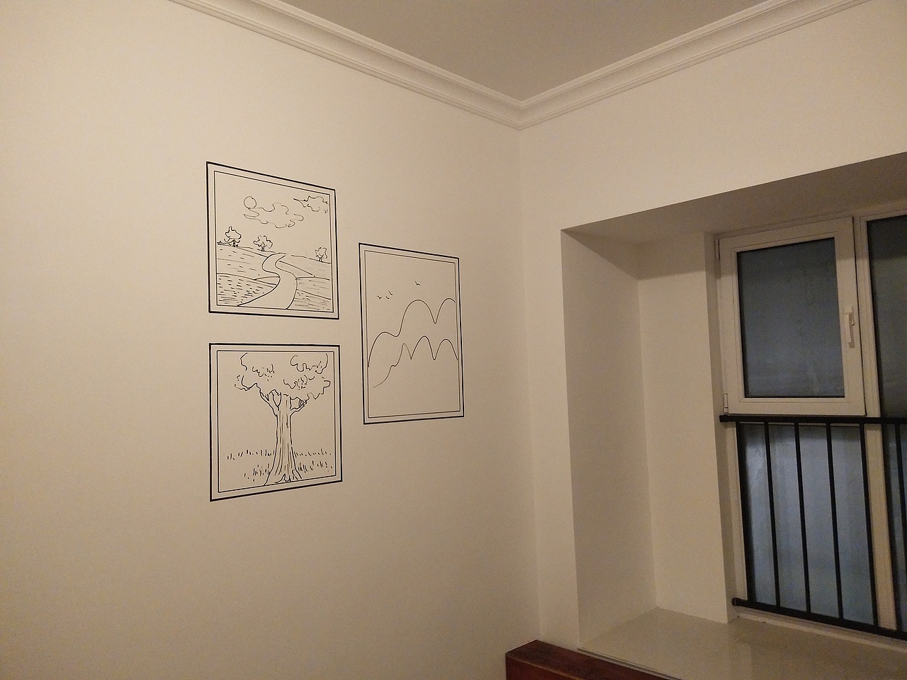样板房线条画（图ZMTQwMzgzMzEy） - 新锐潮流插画 - 站酷设计师北海青芥原创素材 - 站酷ZCOOL