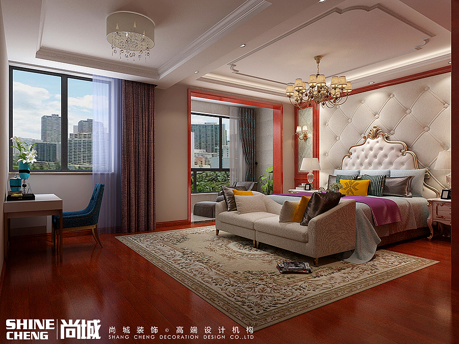 泰安三合御都280㎡古典欧式案例赏析—泰安尚城装饰