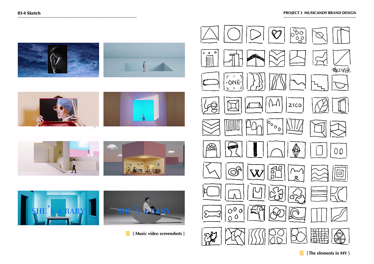 虚拟糖果包装设计 \ Musicandy Brand Design