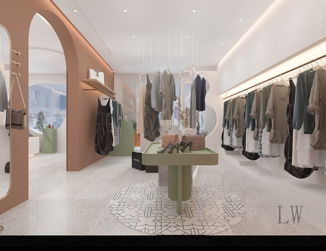 服装店（图ZMjQ4MTQyOTk2） - 商业空间设计 - 站酷设计师林婉star原创素材 - 站酷ZCOOL