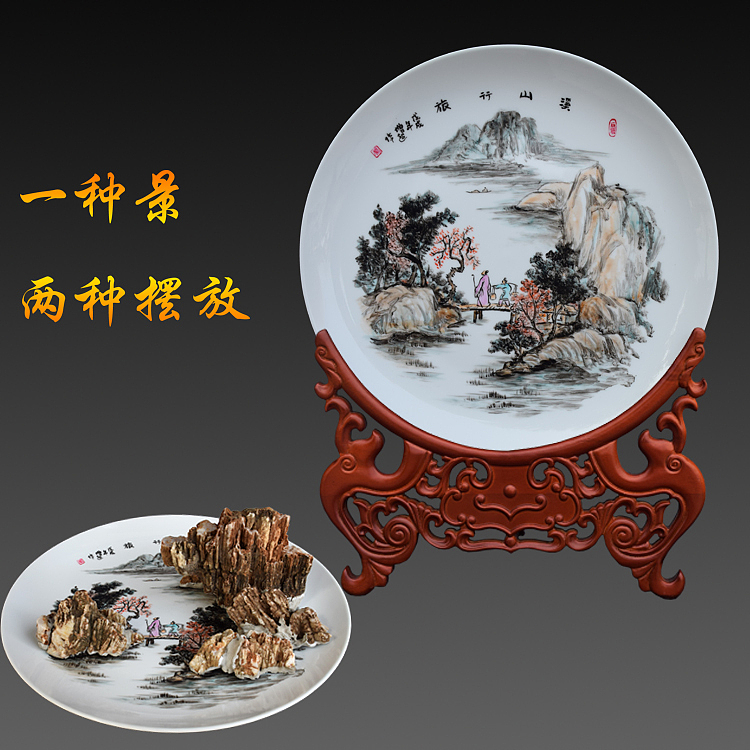 溪山行旅（图ZMTA2MjQxNTAw） - 工艺品设计 - 站酷设计师杨增超石画艺术原创素材 - 站酷ZCOOL