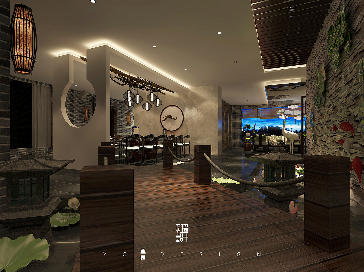 长沙私人会所 英超设计（图ZMTM2NTA4MjU2） - 家装设计 - 站酷设计师思所设计殷超原创素材 - 站酷ZCOOL