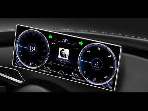 Car Dashboard 汽车仪表盘界面