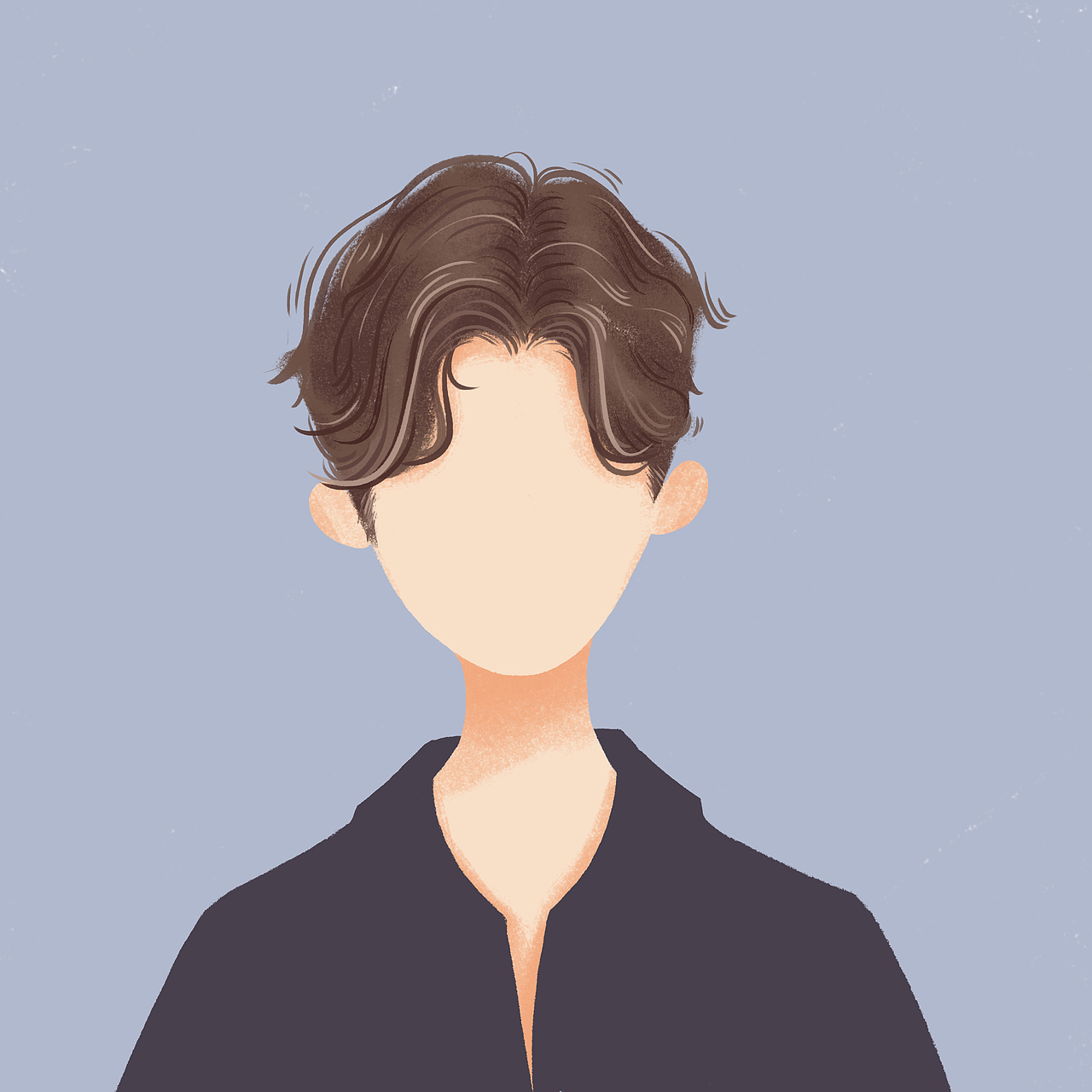 人物插画|照片转插画|步骤图（图ZMjIzMjQ2MjQ0） - 创作习作 - 站酷设计师两万玐_can原创素材 - 站酷ZCOOL