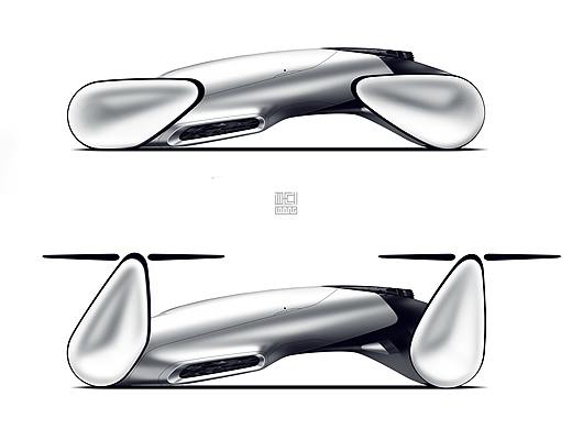 自动驾驶飞行汽车设计 Flying Automatic Car Design