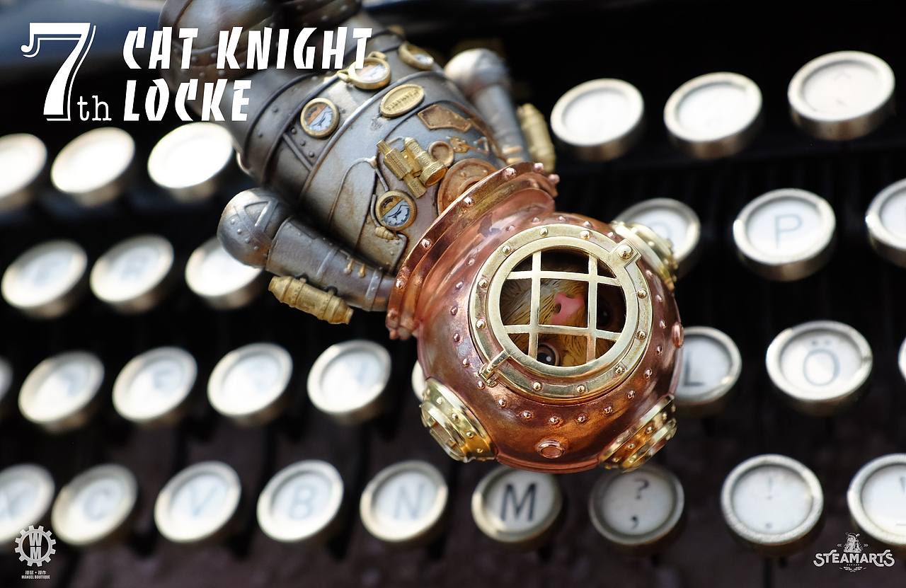 蒸汽工厂SteamArts七周年限定Q版猫骑士洛克