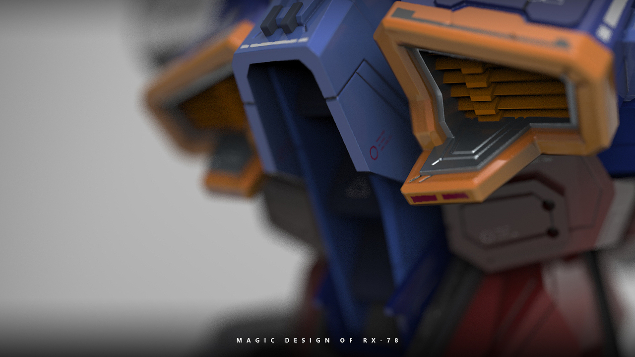 元祖高達(dá)R78（圖ZMjU1OTU4MDY4） - 機(jī)械/交通 - 站酷設(shè)計師季初DEMON原創(chuàng)素材 - 站酷ZCOOL