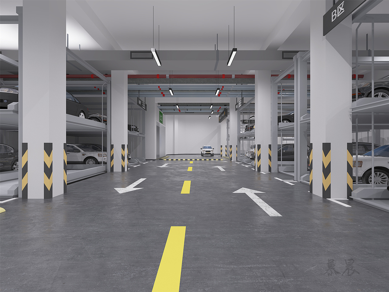 地下停车场