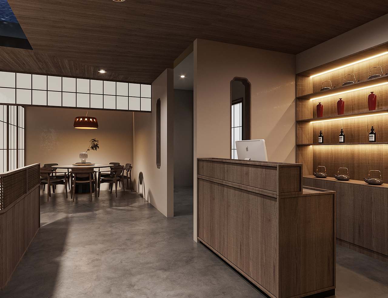 #室内设计#效果图#新中式（图ZMjczMjE3NzM2） - 建筑/空间 - 站酷设计师AA效果图施工图制原创素材 - 站酷ZCOOL