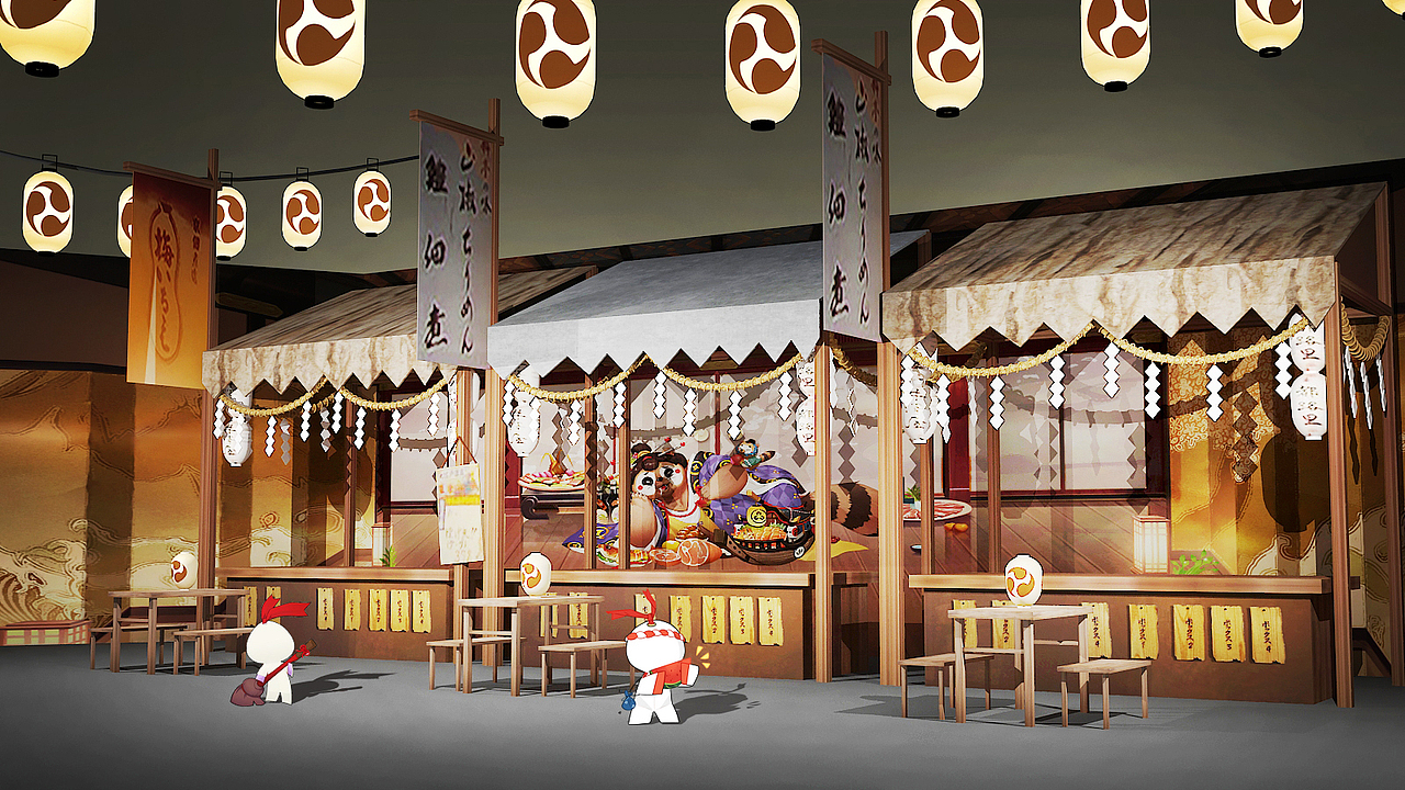 根据阴阳师游戏还原场景上海|设计爱好者3o设计10|0|879原创作品/三维