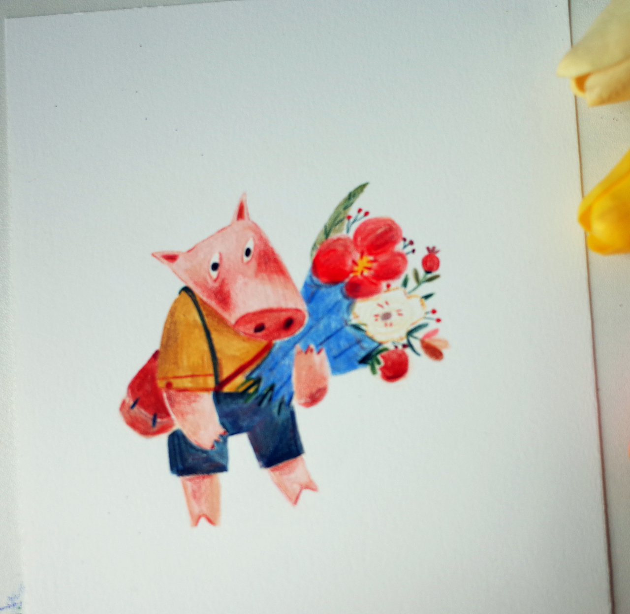 手绘创作日常混更（图ZMTgzMTM1MDcy） - 创作习作 - 站酷设计师六一kaki原创素材 - 站酷ZCOOL