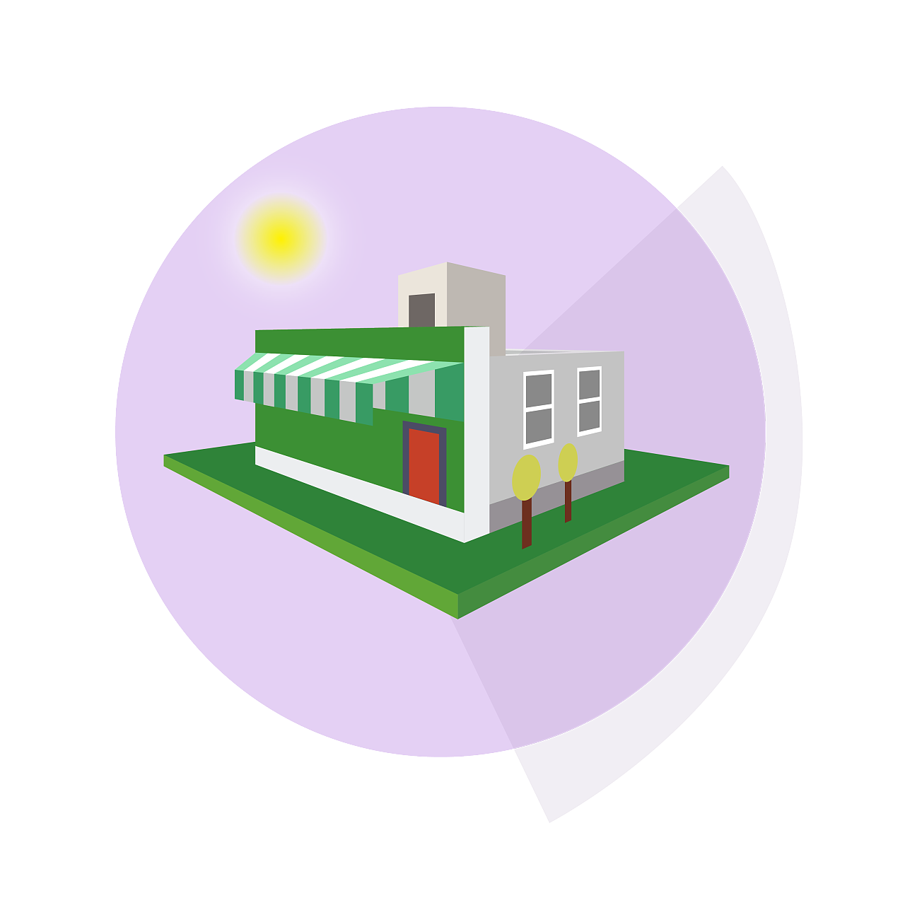 ai学习 i 临摹3d小房子