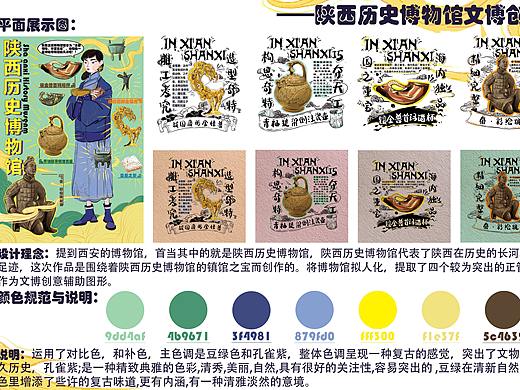 陕西-陕西历史博物馆国潮设计