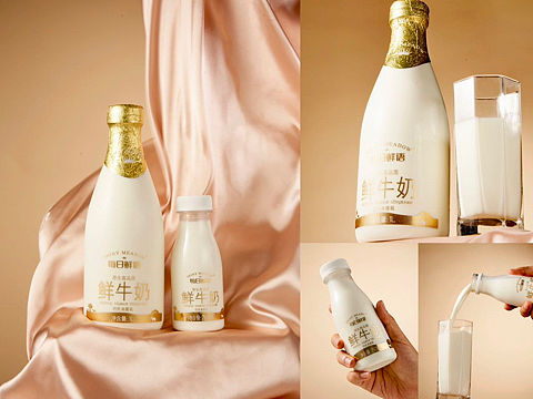 鲜牛奶产品拍摄｜每日鲜语