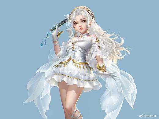 剑三立绘美宣 萝莉 古风
