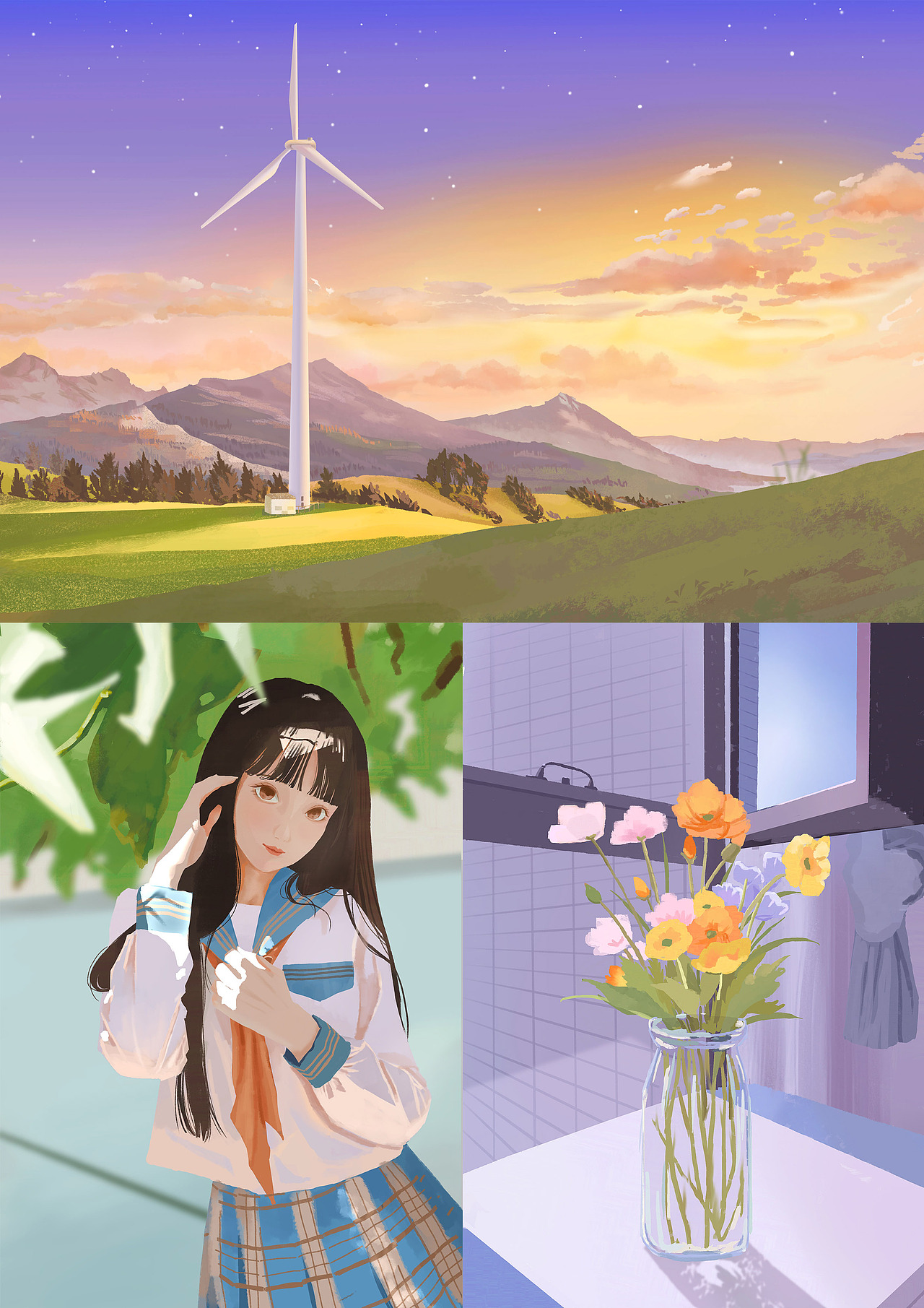 色彩练习60天挑战作品总结（图ZMjk1NzIyMzc2） - 创作习作 - 站酷设计师小太阳Joyce原创素材 - 站酷ZCOOL