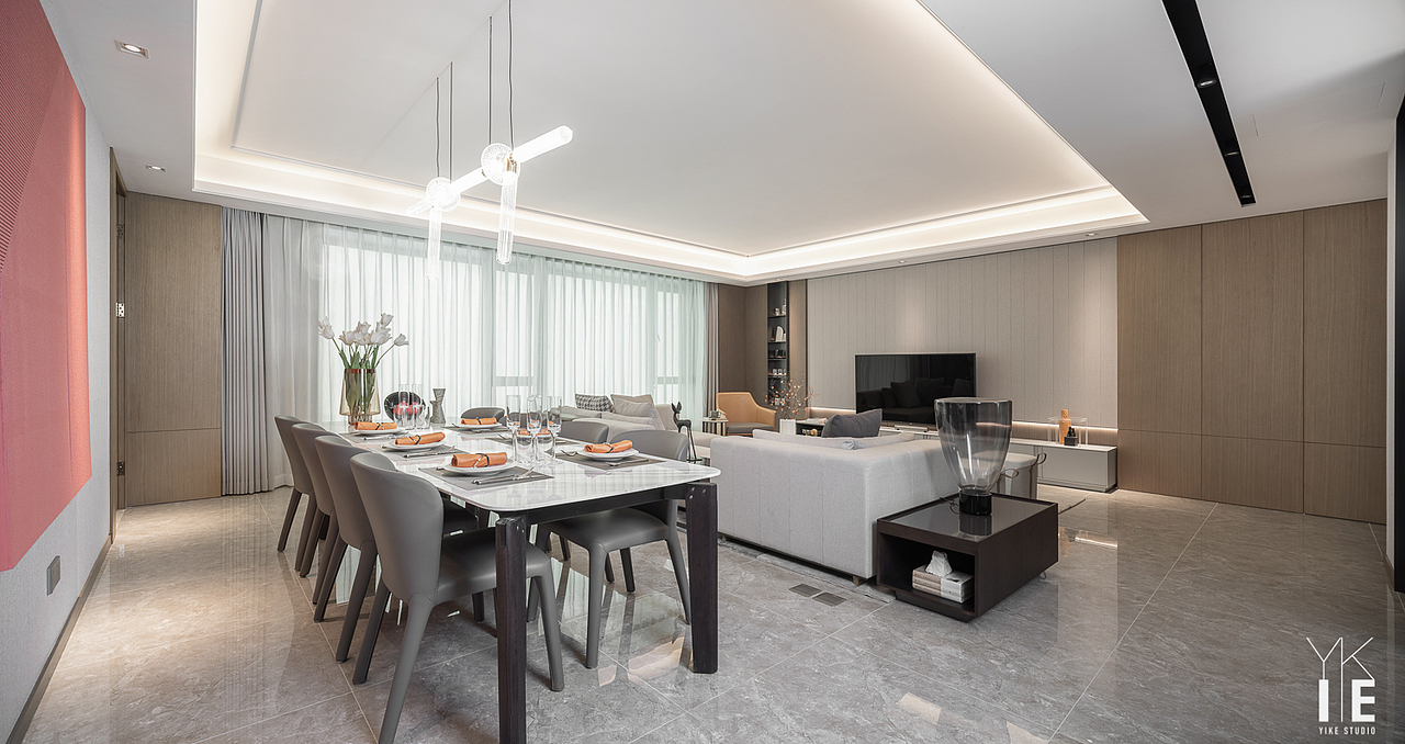 融创·珺庭府【西安】室内空间表现