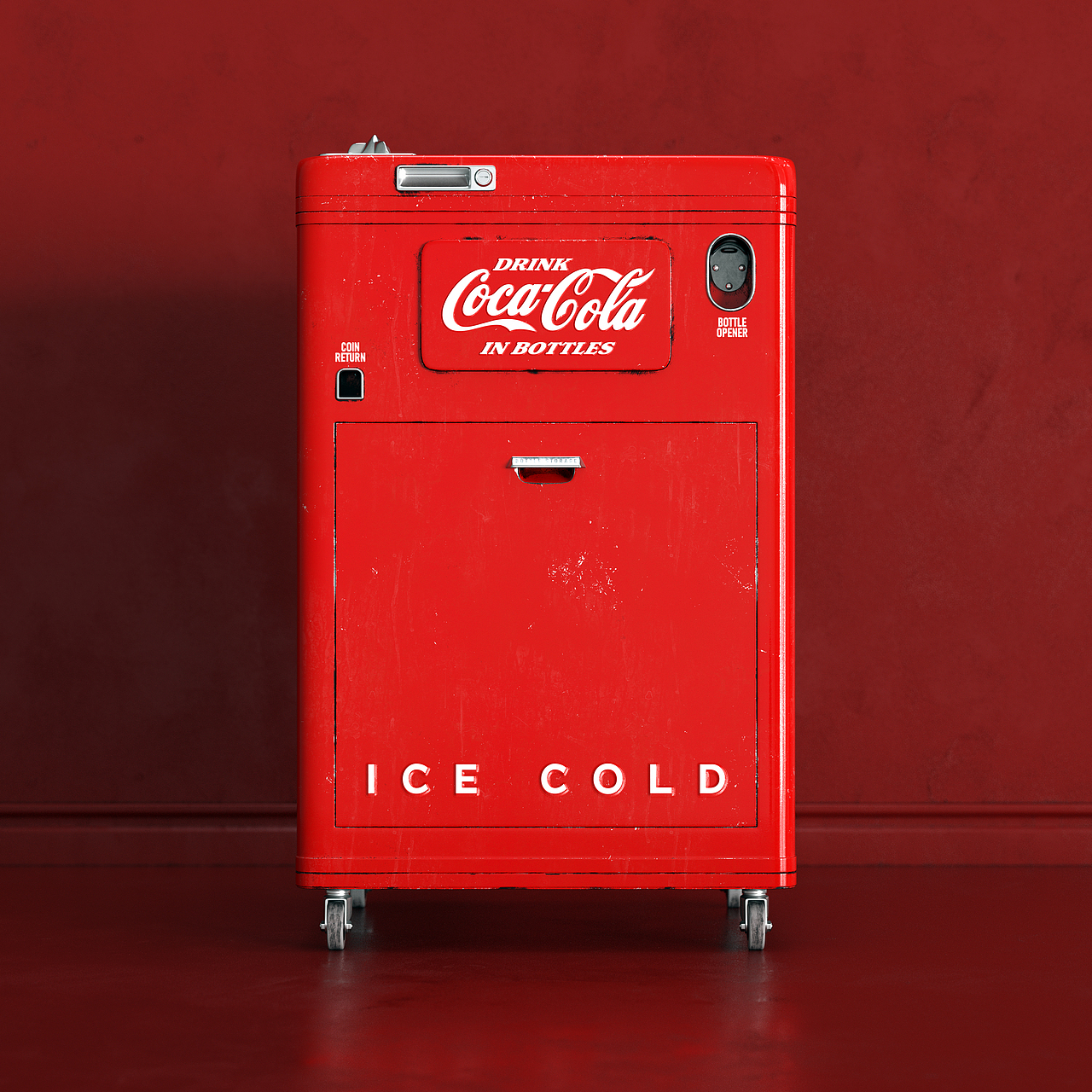 可口可乐贩卖机_phoenixbai-站酷zcool